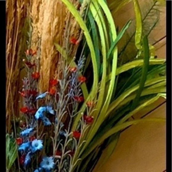Floral Arrangement bundle of 3 natural grasses with floral - Picture 3 of 4